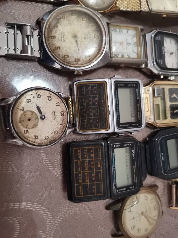 Huge lot 38 gents vintage watches deceased estate find