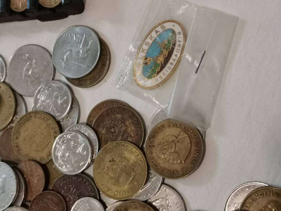 selection of 355 coins