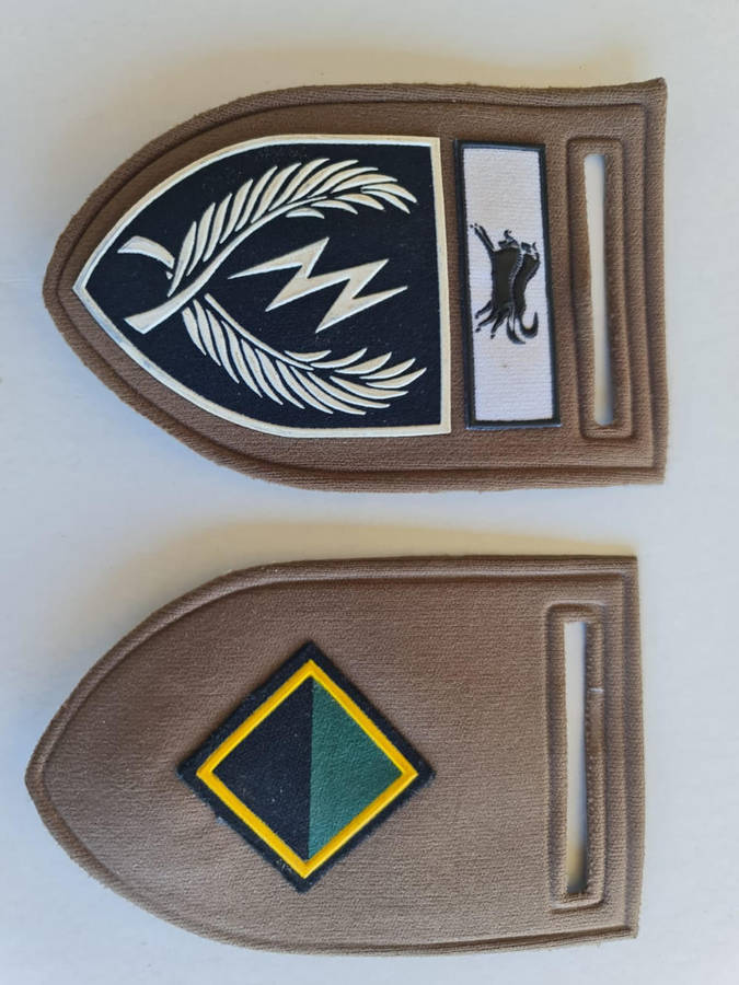 South African Army SADF (South African Defence Force) era military insignia flashes