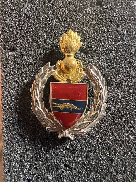 14 Field Engineer Regiment Beret/Belt Badge SADF (MaroonType)