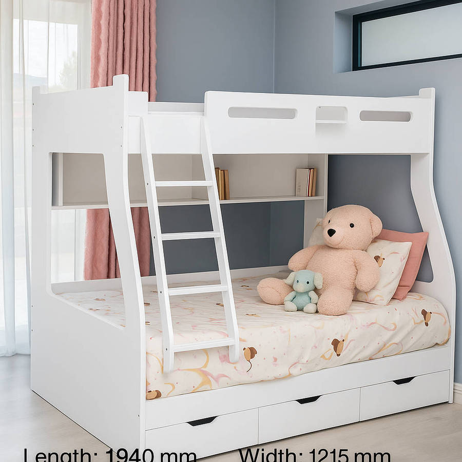Kids Clifton Bunk Bed with Storage Drawers  Excellent Condition*