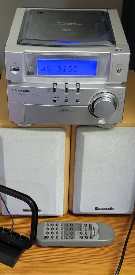 Panasonic Model SA-PM03 CD Stereo System - Great sound