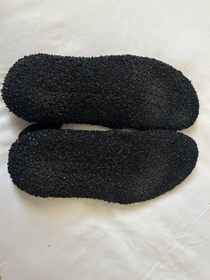 Skinners Sock Shoes Black 43-44 Large