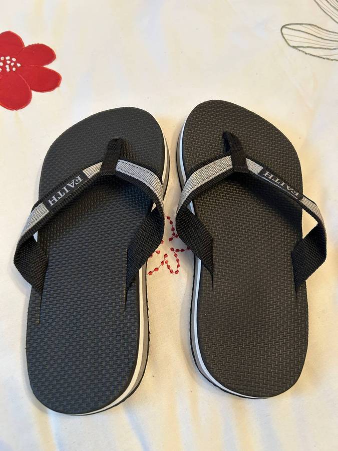Faith Surfer Joe Flip-flops UK9 black/grey