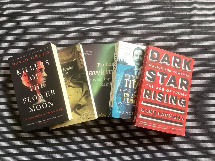 Collection of five interesting non-fiction books (paperbacks), all in a very good condition.