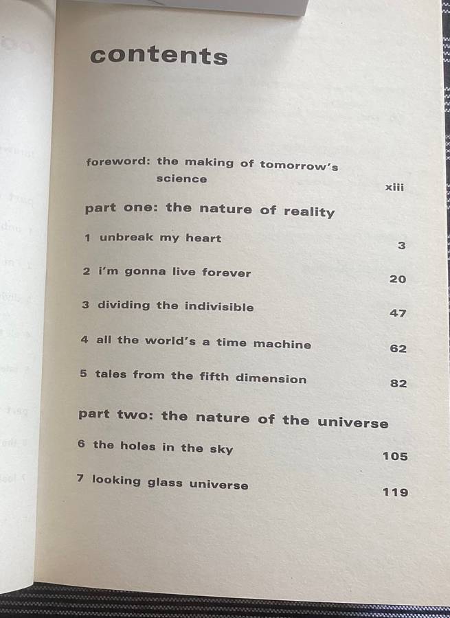 The Universe Next Door, by Marcus Chown. Hardcover, V Good condition.