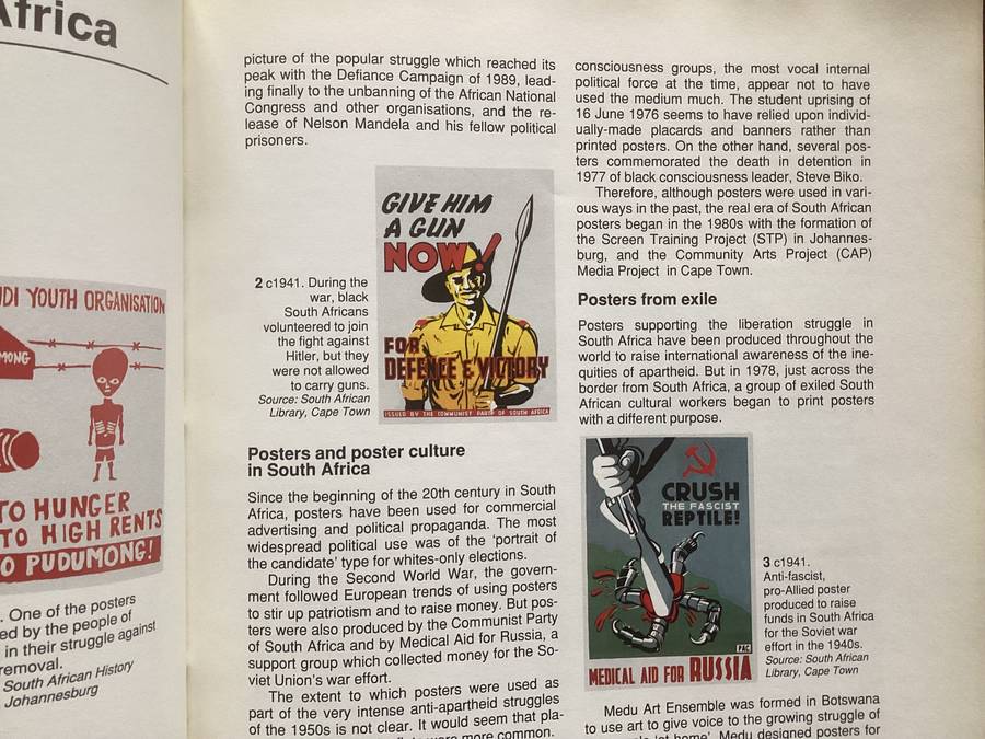 Images of DEFIANCE. South African Resistance Posters of the 1980s.