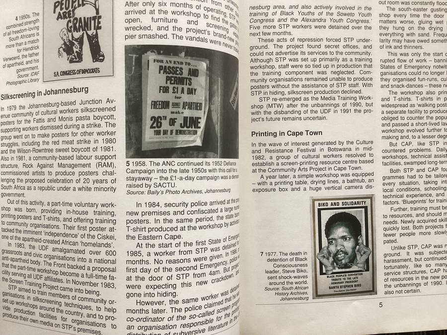 Images of DEFIANCE. South African Resistance Posters of the 1980s.