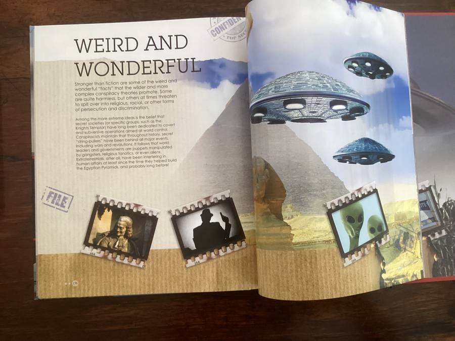 Conspiracy Theories. Hardcover, almost unread condition.