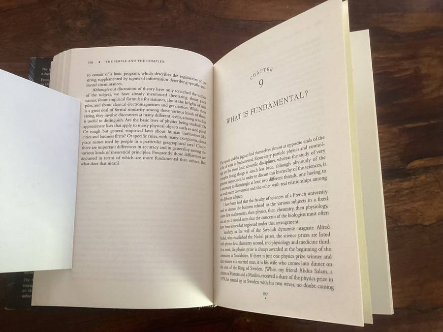 THE QUARK and the JAGUAR., by Nobel Prize Physics Winner, Murray Gell-Mann. Hardcover Excl. Cond.