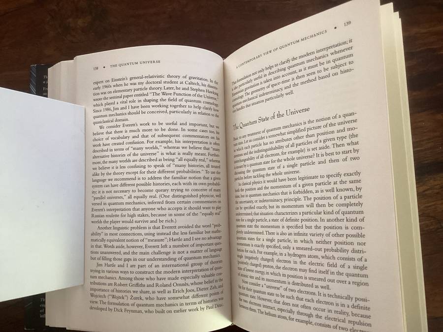 THE QUARK and the JAGUAR., by Nobel Prize Physics Winner, Murray Gell-Mann. Hardcover Excl. Cond.