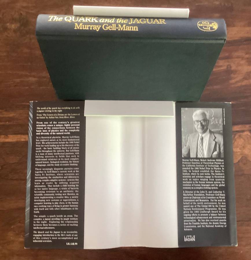 THE QUARK and the JAGUAR., by Nobel Prize Physics Winner, Murray Gell-Mann. Hardcover Excl. Cond.