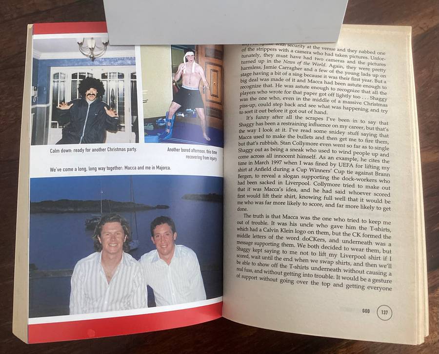 Liverpool football club Legends. Kenny Dalglish & Robbie Fowler
