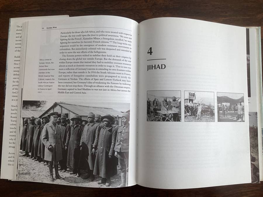 THE FIRST WORLD WAR by HEW STRACHAN. Hardcover edition, Good+ condition.