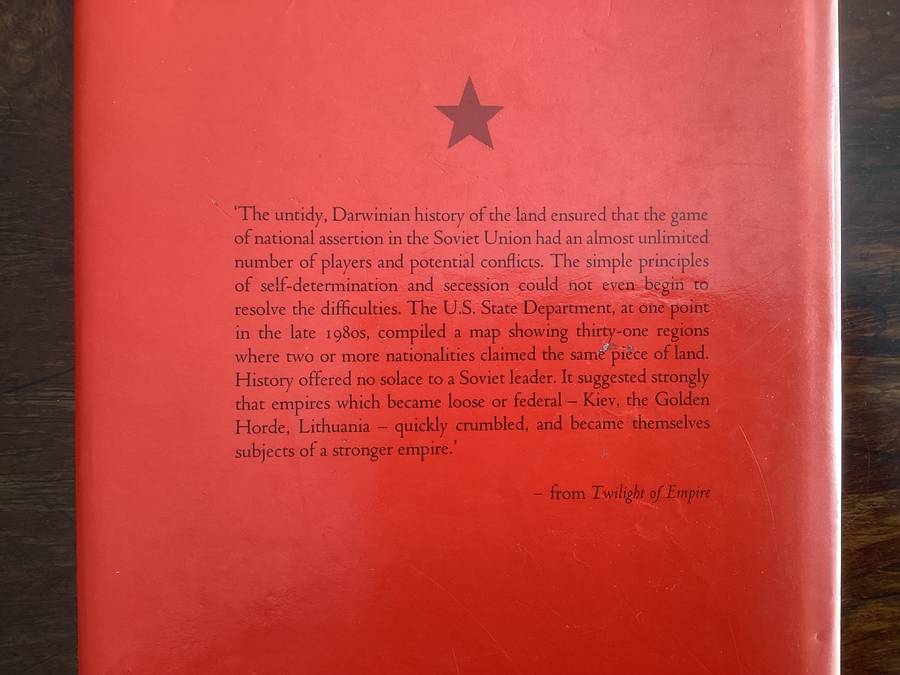 TWILIGHT OF EMPIRE. Inside the crumbling Soviet Bloc. Hardcover, good condition.