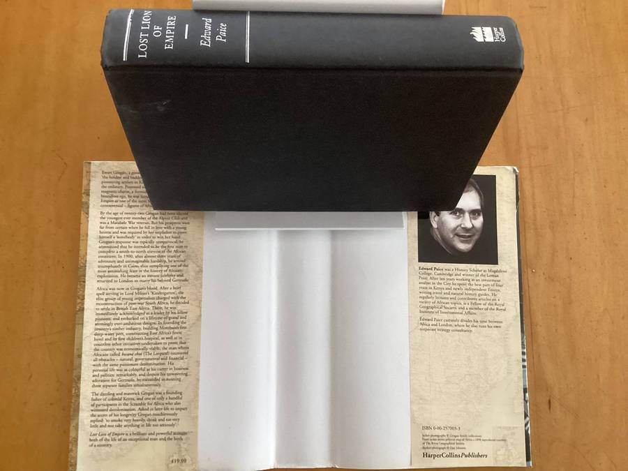 LOST LION of EMPIRE. The life of Cape-To-Cairo Grogan, hardcover by Edward Paice.