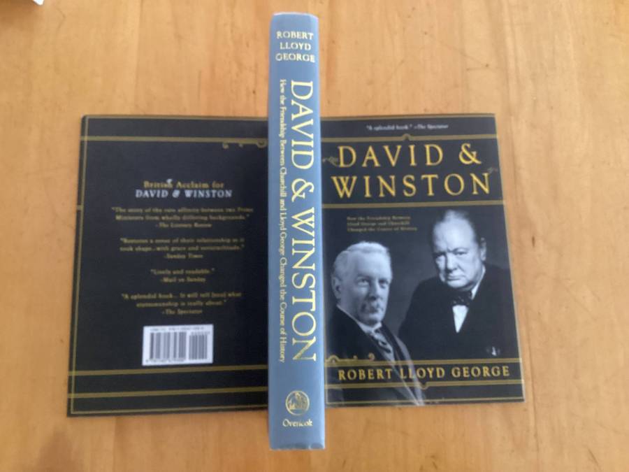 DAVID & WINSTON. The Special Friendship between Lloyd George and Winston Churchill. Hardcover VGood.