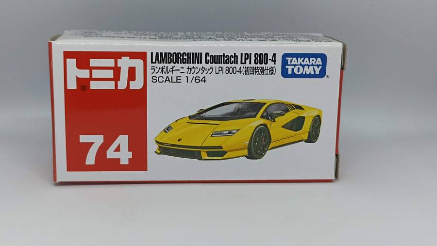 Tomica Lamborghini Countach scale 1/64