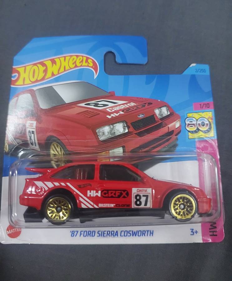 HOT WHEELS '87 FORD SIERRA COSWORTH (Error)