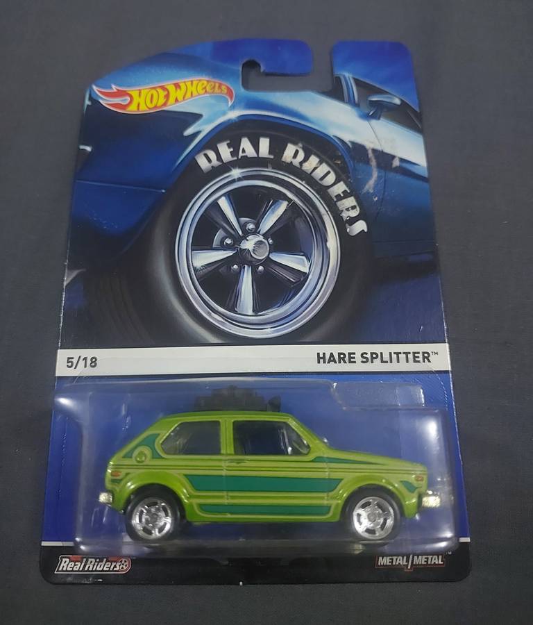 HOT WHEELS HARE SPLITTER VOLKSWAGEN GOLF - Real Riders