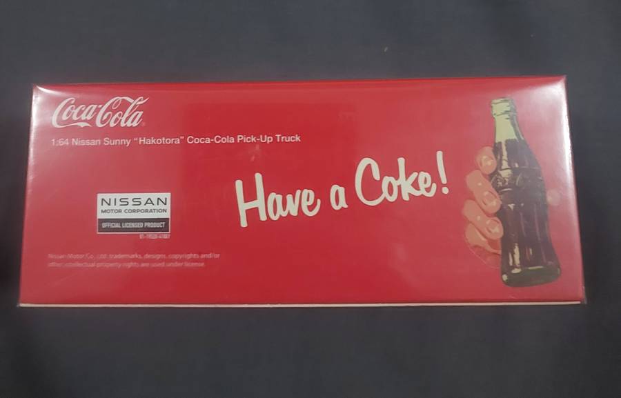 NISSAN SUNNY HAKOTORA COCA'COLA PICKUP TRUCK (sealed)