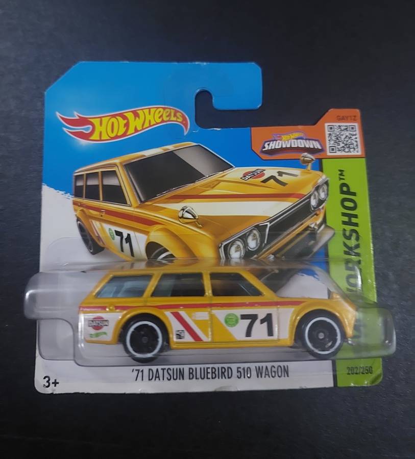 Hot Wheels '71 Datsun Bluebird 510 Wagon