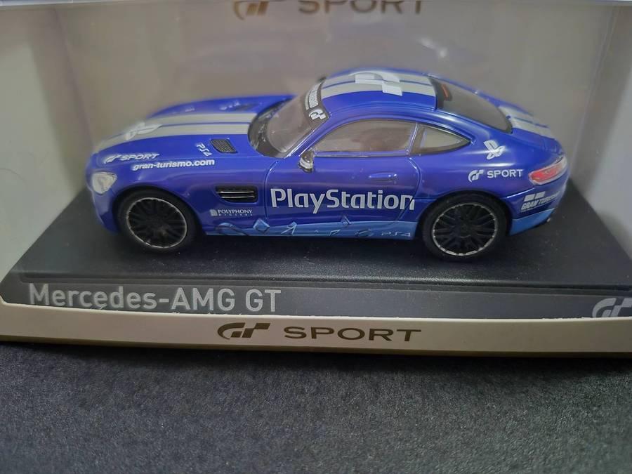 GRAN TURISMO MERCEDES BENZ AMG GT (PlayStation) (SEALED) VHTF 1/43