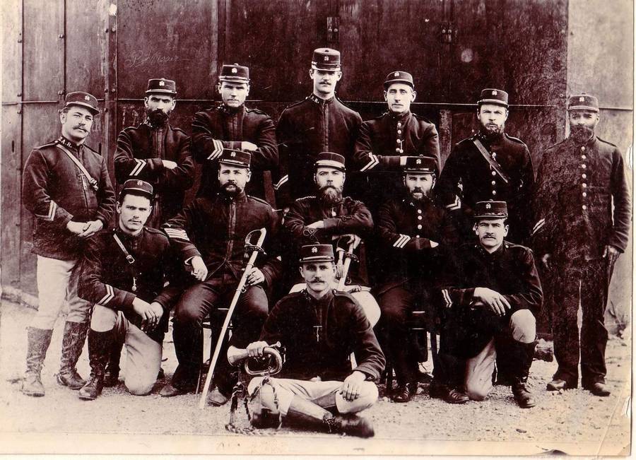 ZAR Police Brass Cap Badge