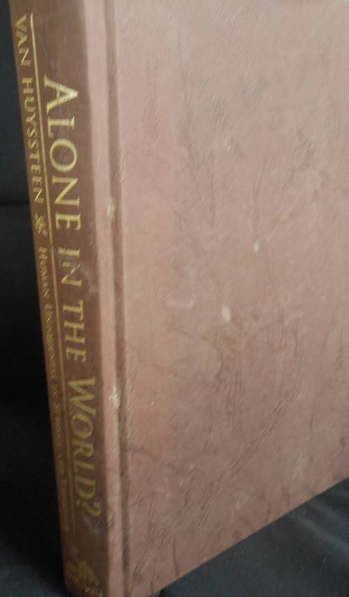 Alone in the world? Human Uniqueness in Science and Theology, Van huyssteen