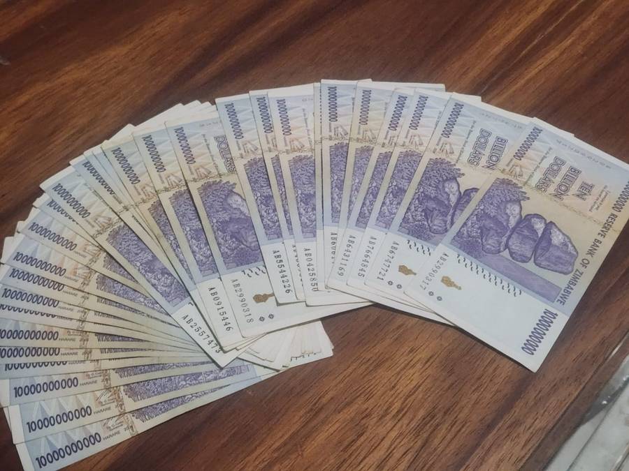 30 X ZIMBABWE BEARER NOTES (