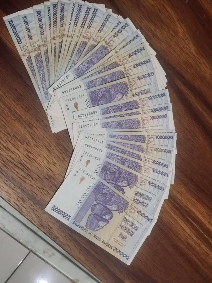 30 X ZIMBABWE BEARER NOTES (