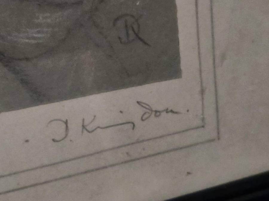 PENCIL SKETCH JALUO TRIBESMAN