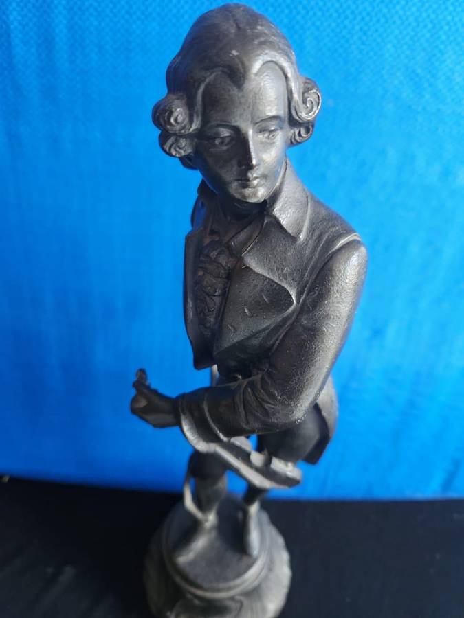 BRONZE SPELTER FIGURINE