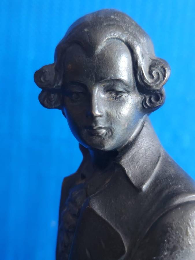 BRONZE SPELTER FIGURINE