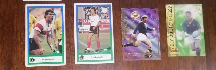 14 x Collectable Rugby cards