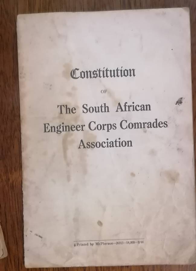 3 x WAR CONSTUTION AND RULE BOOKLETS