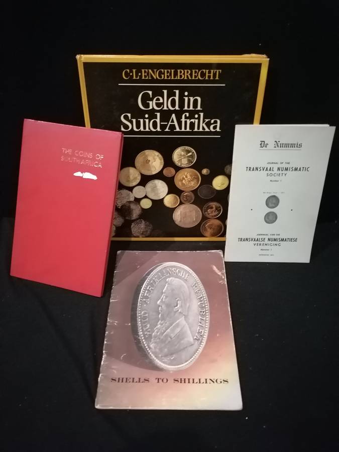 4 x South African coin books
