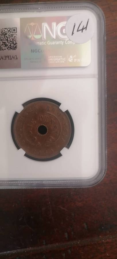 1950 SOUTHERN RHODESIA PENNY AU DETAILS