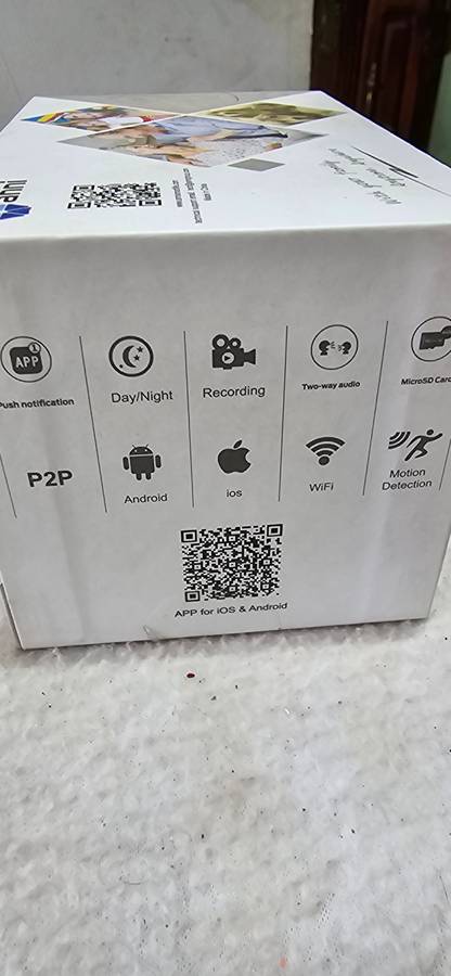 SET OF TWO ,2 OMEGAPIXEL IP CAMERA INCL .POWER SUPPLY