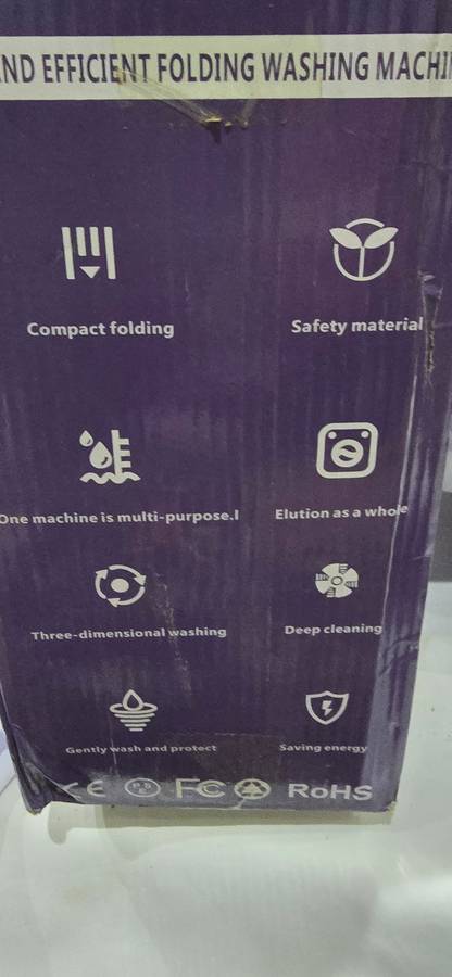 MULTIFUNCTIONAL FOLDABLE MINI WASHING MACHINE(UNUSED)