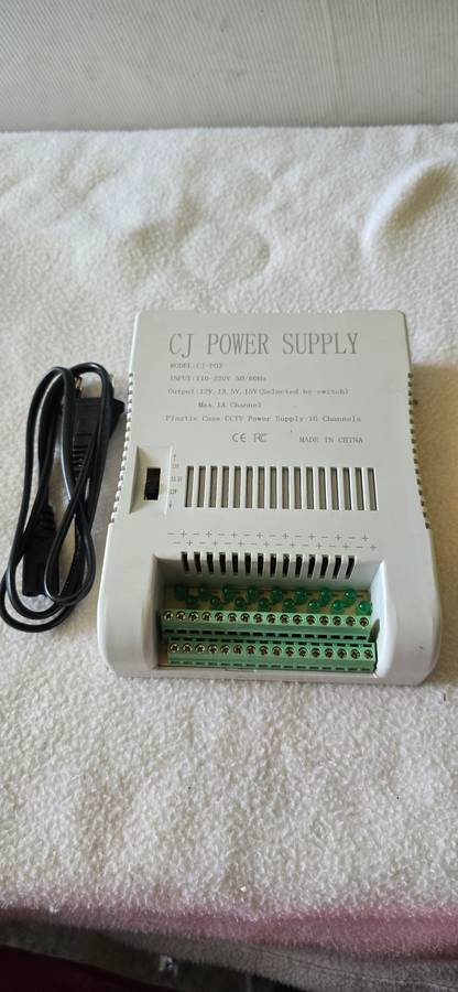 16 CHANNEL CCTV POWER SUPPLY