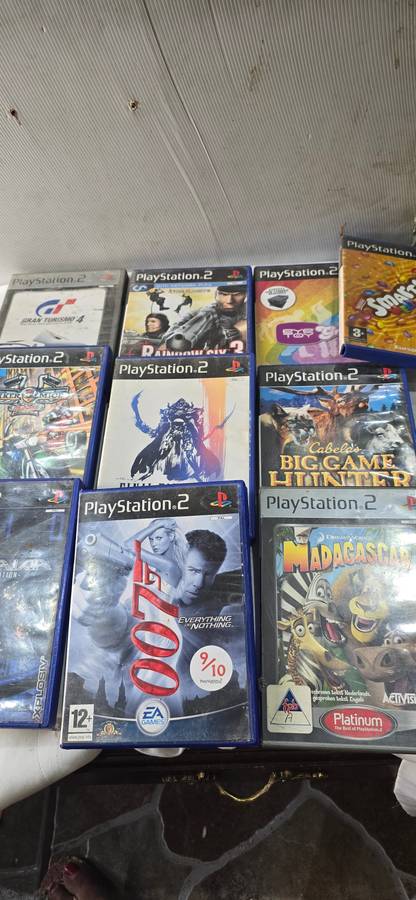 10 X PLAYSTATION 2 GAME DISCS
