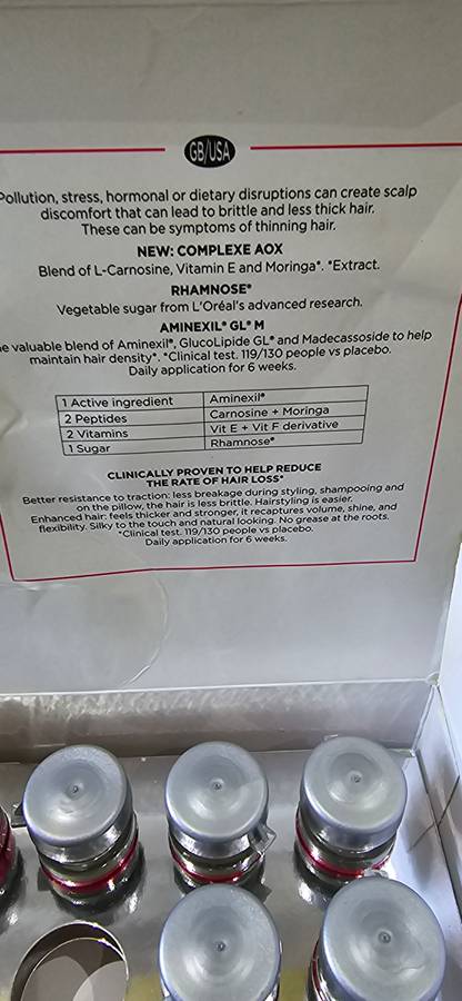 KERASTASE SPECIFIQUE CURE ANTI-CHUTE INTENSE ANTI THINNING CARE(18 X 6ML) 6 WEEK TREATMENT