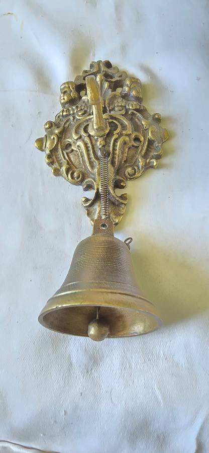ANTIQUE BRASS BELL