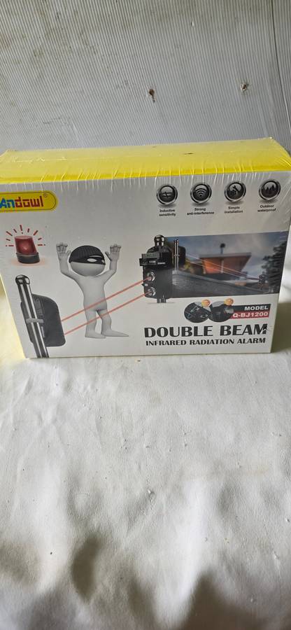 DOUBLE BEAM INFRARED RADIATION ALARM (SEALED PACK)