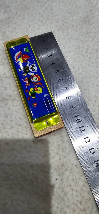 VINTAGE PRINTED HARMONICA(MOUTH ORGAN) IN ORIGINAL BOX