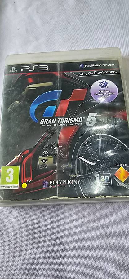 PA 3 GAME DISC (GRAN TURISMO 5)