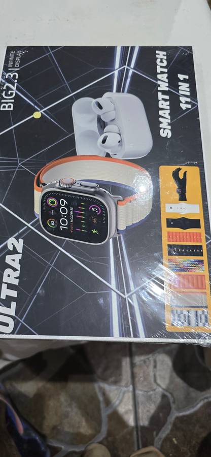 MCR-400 ULTRA2(BIG2.3 INFINITE DISPLAY)ELEVEN  IN ONE SMART WATCH(SEALED BOX)