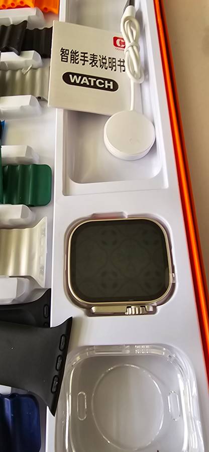 ULTRA 8 PLUS ONE Y80 SMART WATCH(INCL. CHANGEABLE STRAPS)SEALED PACK