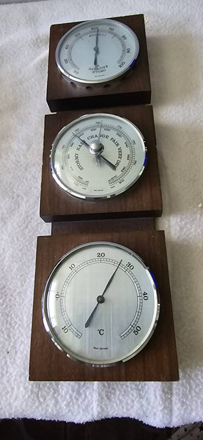 VINTAGE WEATHER STATION (MADE IN WEST GERMANY)